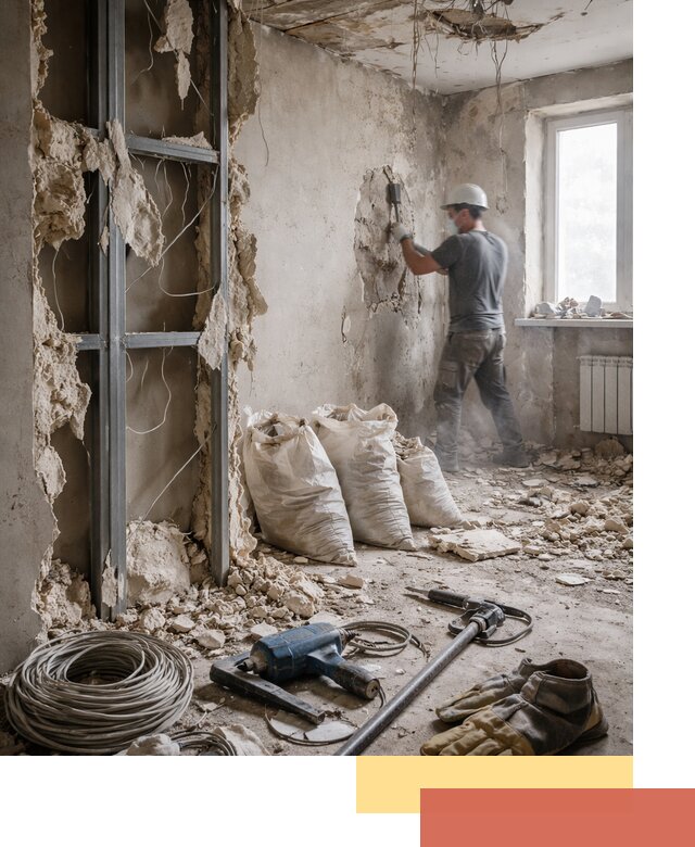 Профессиональный демонтаж зданий и конструкций в Дедовске