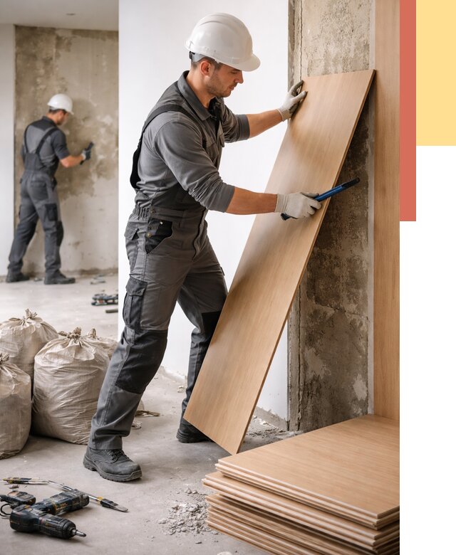 Демонтаж стеновых панелей в Дедовске от 3848 руб. за м² быстро и недорого | ОТДЕЛОЧНИК-Ддв