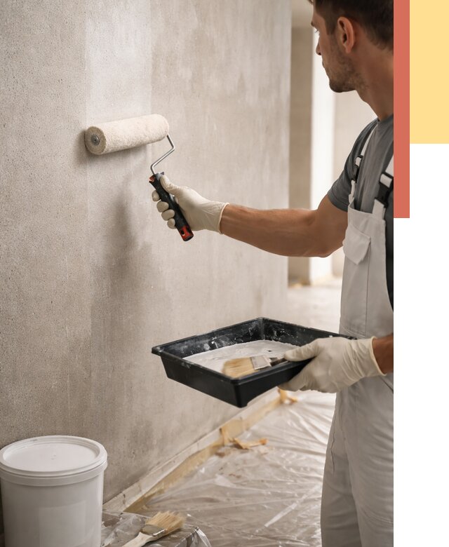 Грунтовка стен в Дедовске от 2419 руб. м2 — быстро, недорого, с материалом | ОТДЕЛОЧНИК-Ддв