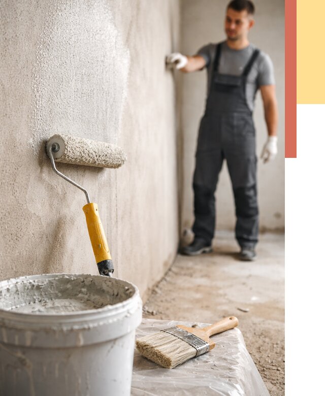 Нанесение бетоноконтакта на стены в Дедовске от 4618 руб. быстро и недорого | ОТДЕЛОЧНИК-Ддв