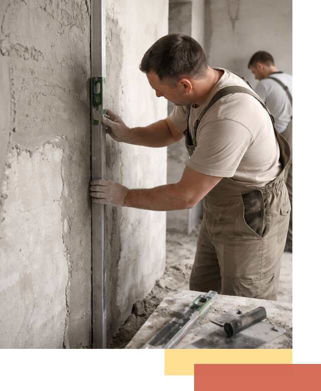 Установка штукатурных маяков в Дедовске с гарантией качества