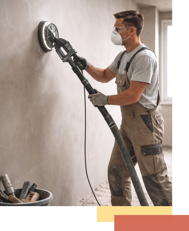 Профессиональная шлифовка стен в Дедовске быстро и качественно