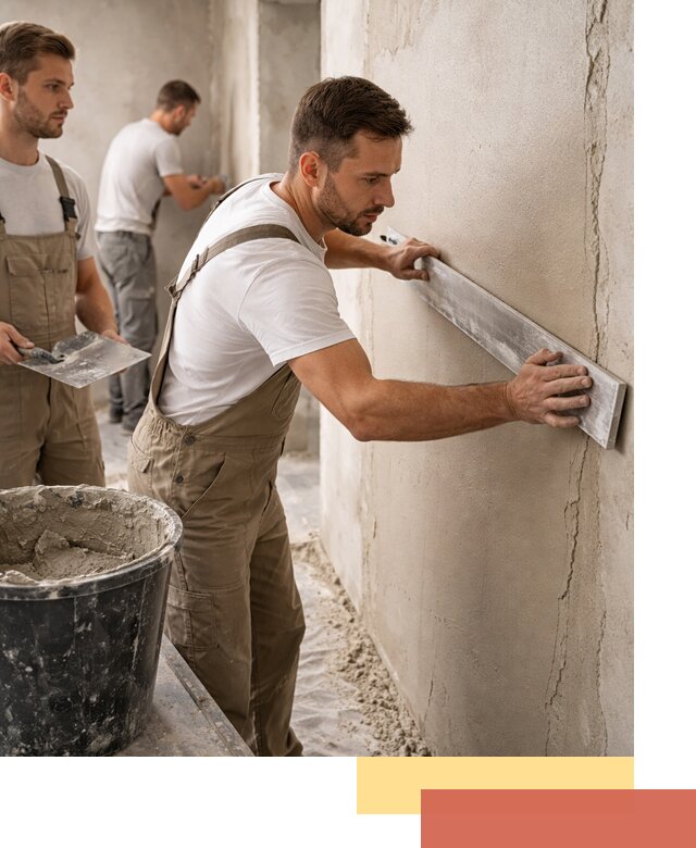 Штукатурка стен без маяков в Дедовске быстро и качественно