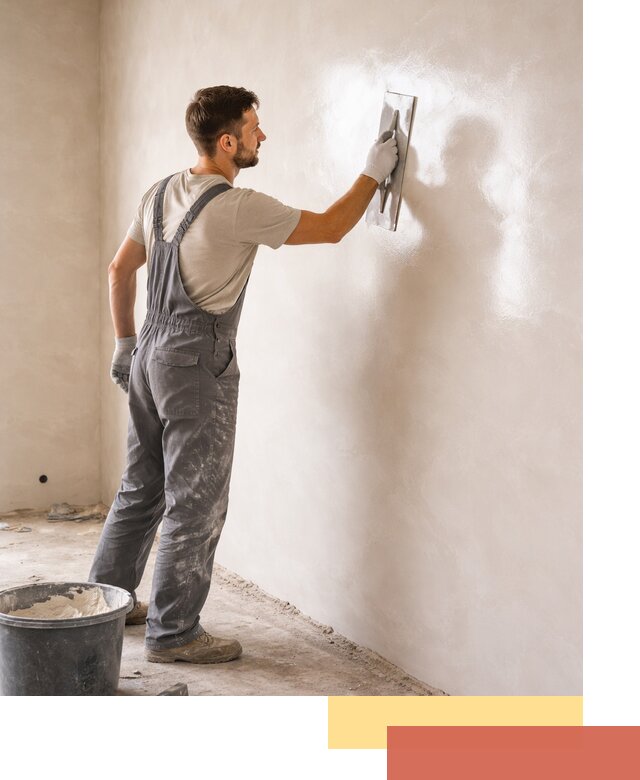 Глянцевание штукатурки стен в Дедовске профессионально и быстро