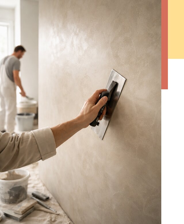 Венецианская штукатурка в Дедовске от 3848 руб/м² — нанесение стен под ключ | ОТДЕЛОЧНИК-Ддв