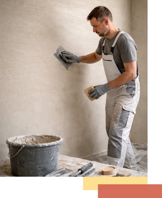 Декоративная штукатурка травертин в Дедовске для стен и потолков