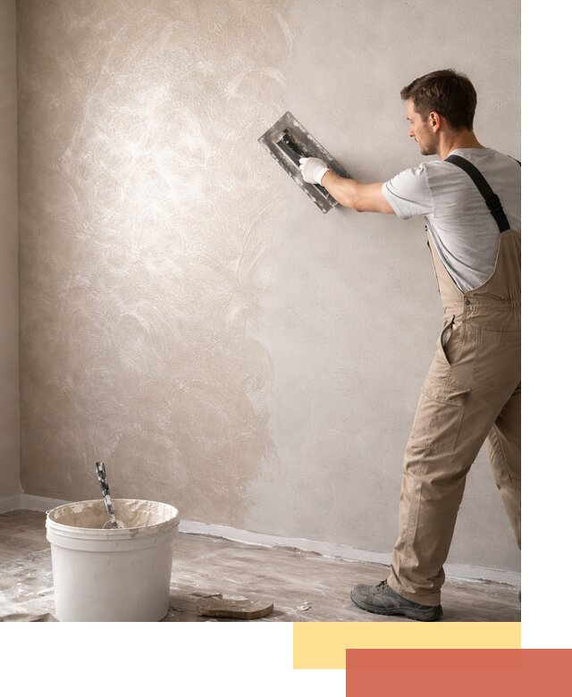 Декоративная штукатурка «Мокрый шелк» под ключ в Дедовске