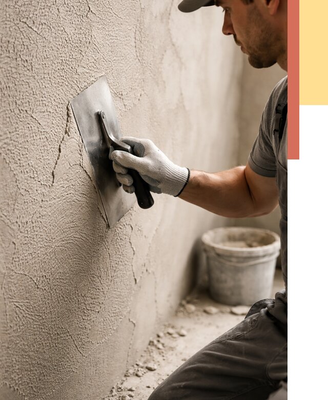 Структурная штукатурка стен в Дедовске от 4948 руб. под ключ | ОТДЕЛОЧНИК-Ддв