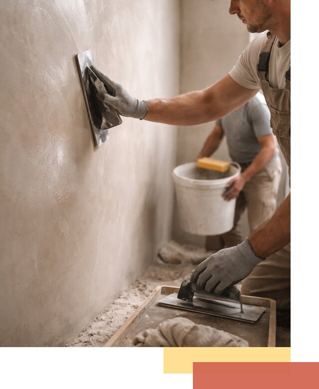 Нанесение марокканской штукатурки таделакт в Дедовске