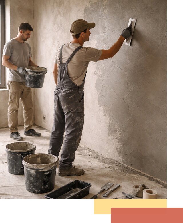 Нанесение микроцемента на стены в Дедовске качественно и быстро