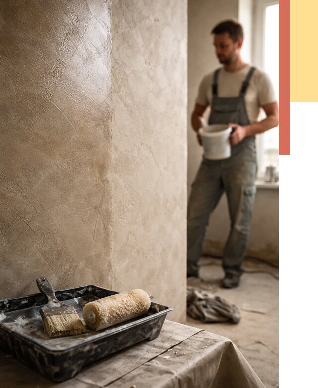 Нанесение воска на штукатурку в Дедовске от 3848 руб. | Услуги ОТДЕЛОЧНИК-Ддв