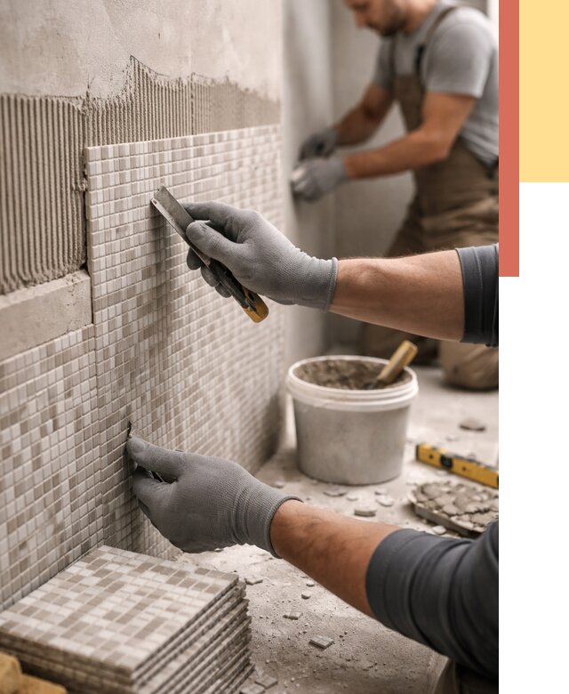 Облицовка стен мозаикой в Дедовске от 3518 руб/м2 — укладка мозаики на стены | ОТДЕЛОЧНИК-Ддв