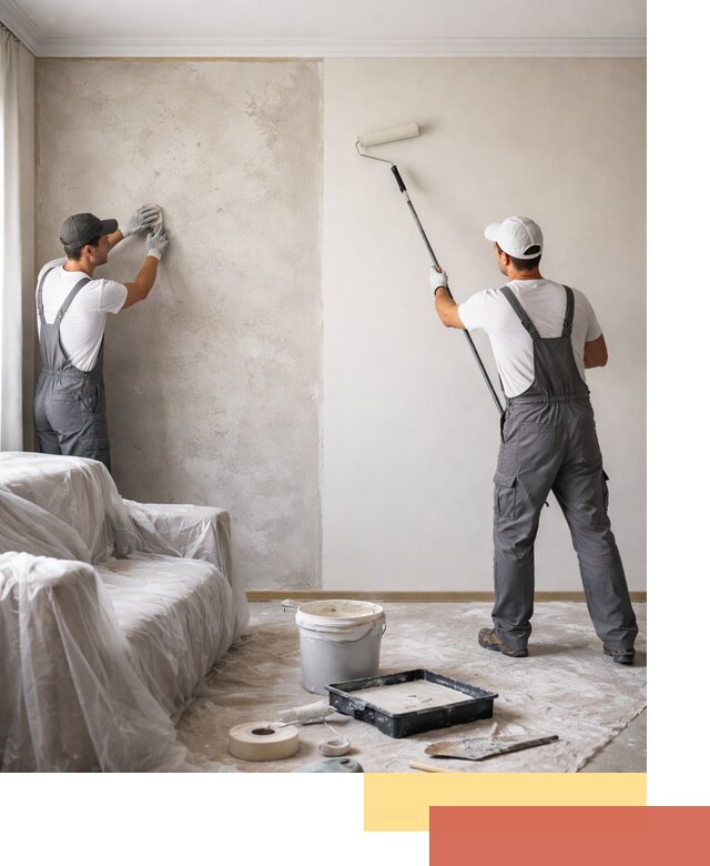 Покраска стен антивандальной краской в Дедовске