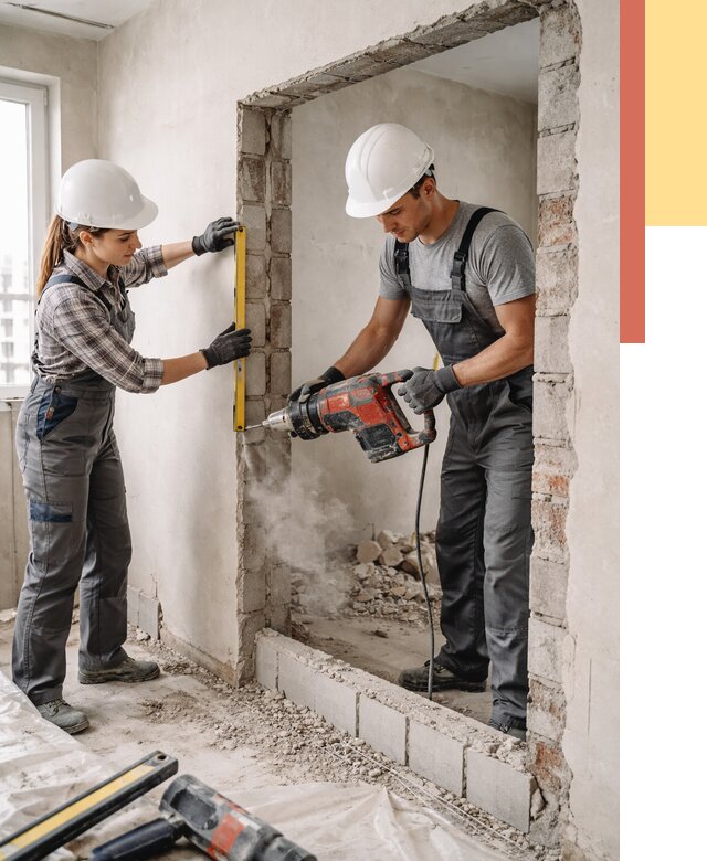 Создание проемов в стенах в Дедовске от 7147 руб. — алмазная резка и расширение | ОТДЕЛОЧНИК-Ддв