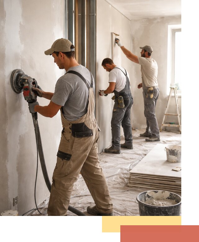 Профессиональная отделка стен в Дедовске качественно и в срок