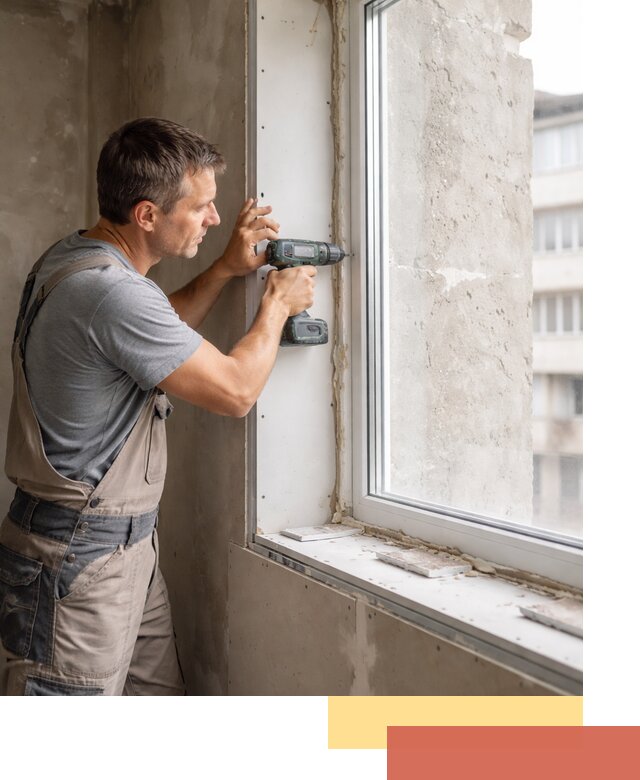 Монтаж гипсокартонных откосов в Дедовске под ключ