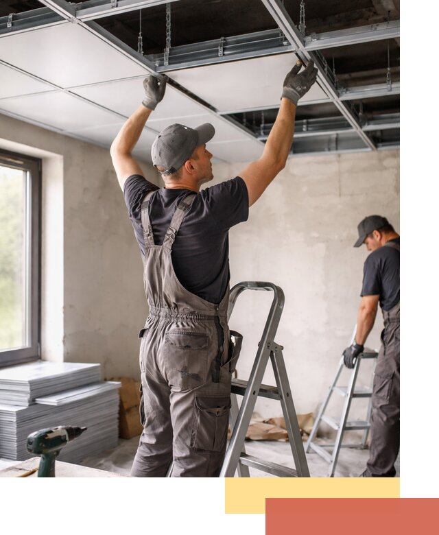 Монтаж кассетного потолка в Дедовске качественно и быстро