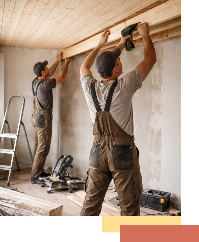 Монтаж потолка из вагонки в Дедовске профессионально и аккуратно