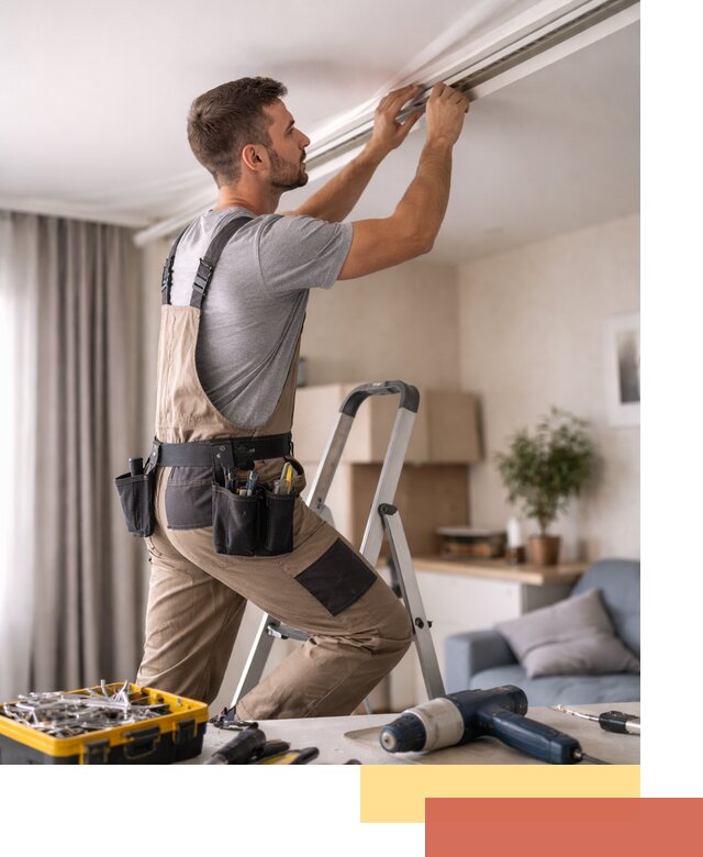 Ремонт натяжных потолков в Дедовске — качественно и оперативно