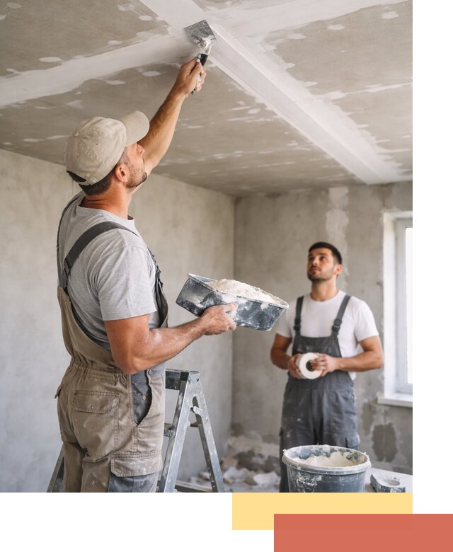 Обработка швов потолка ГКЛ в Дедовске: качественная заделка и шпатлевка