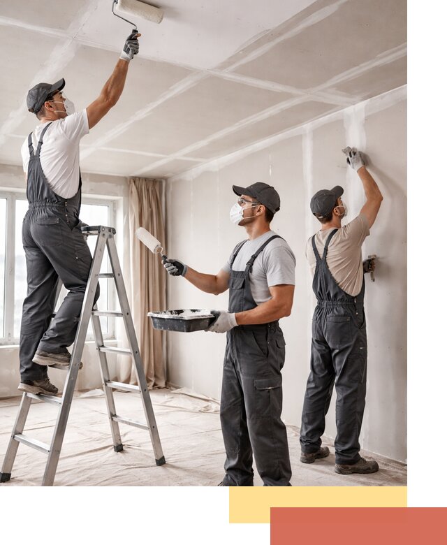 Покраска потолка из гипсокартона в Дедовске качественно и недорого