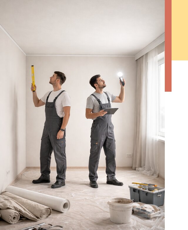 Отделка потолка в Дедовске недорого от 825 руб/м2 | Услуги ОТДЕЛОЧНИК-Ддв